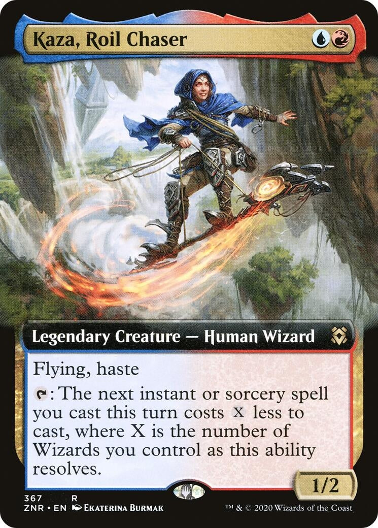 Kaza, Roil Chaser (Extended Art) (367) (ZNR)