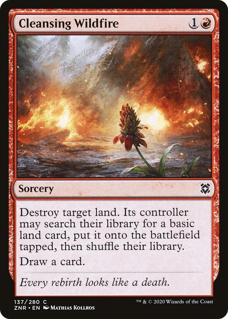 Cleansing Wildfire (137) (ZNR) Japanese