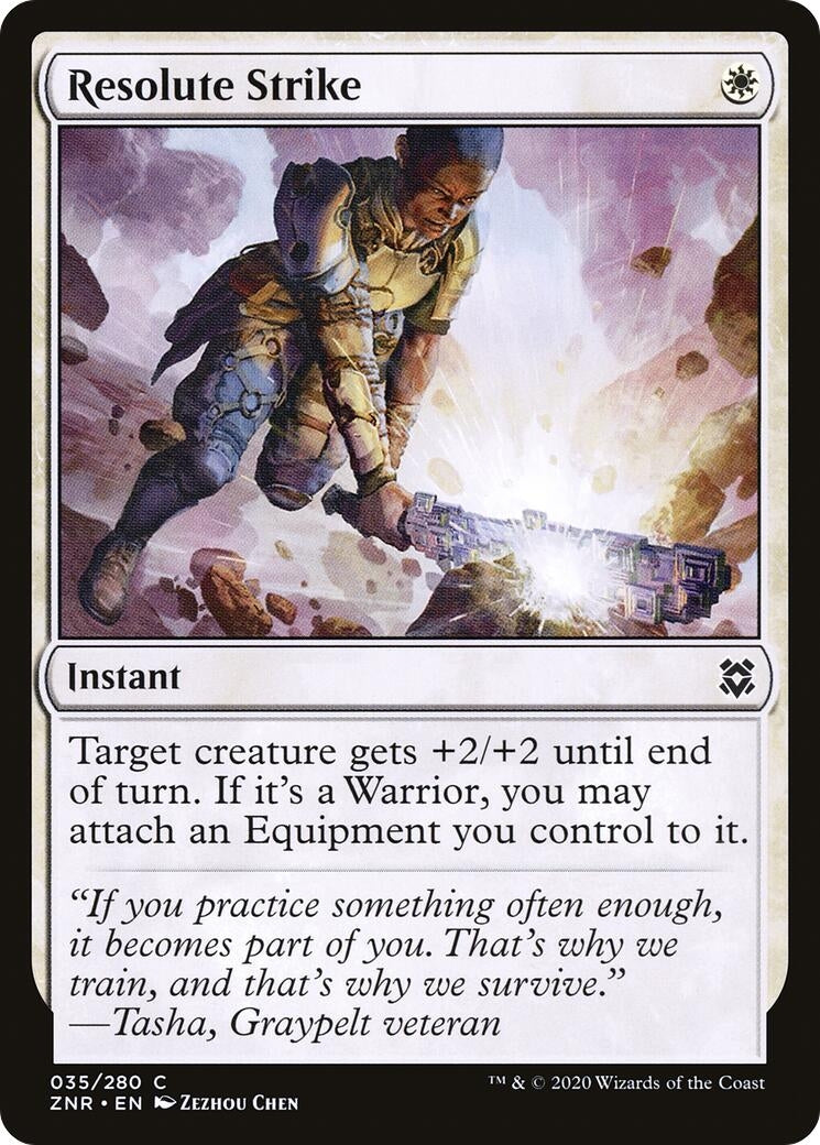 Resolute Strike (35) (ZNR) Japanese