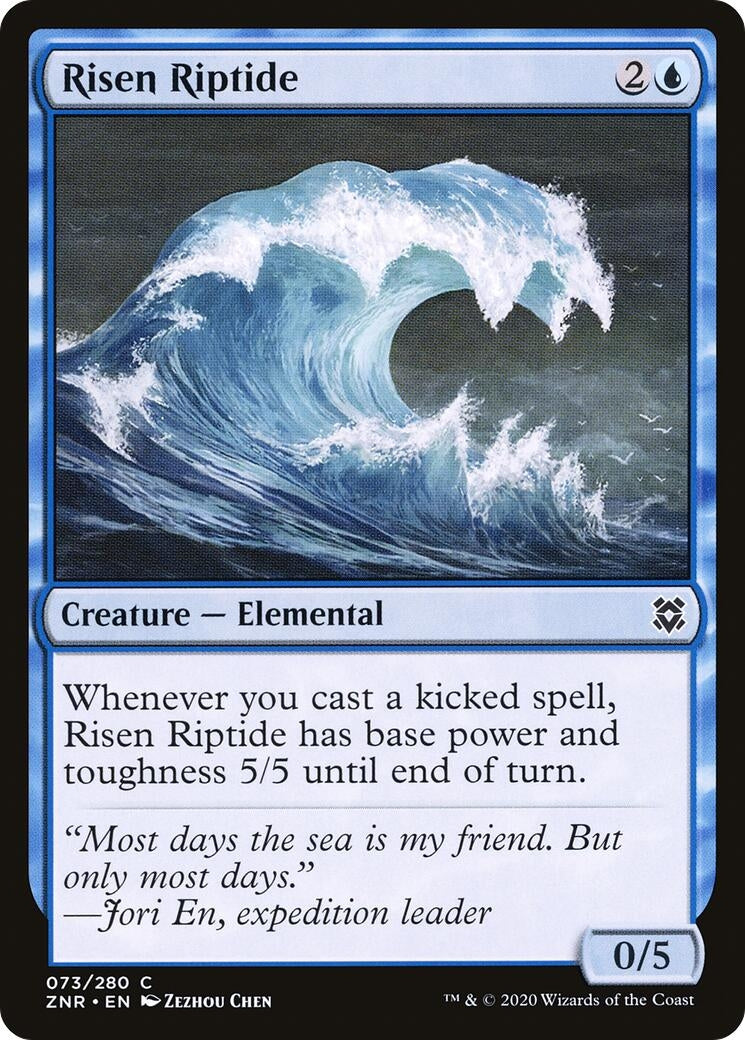 Risen Riptide (73) (ZNR) Japanese