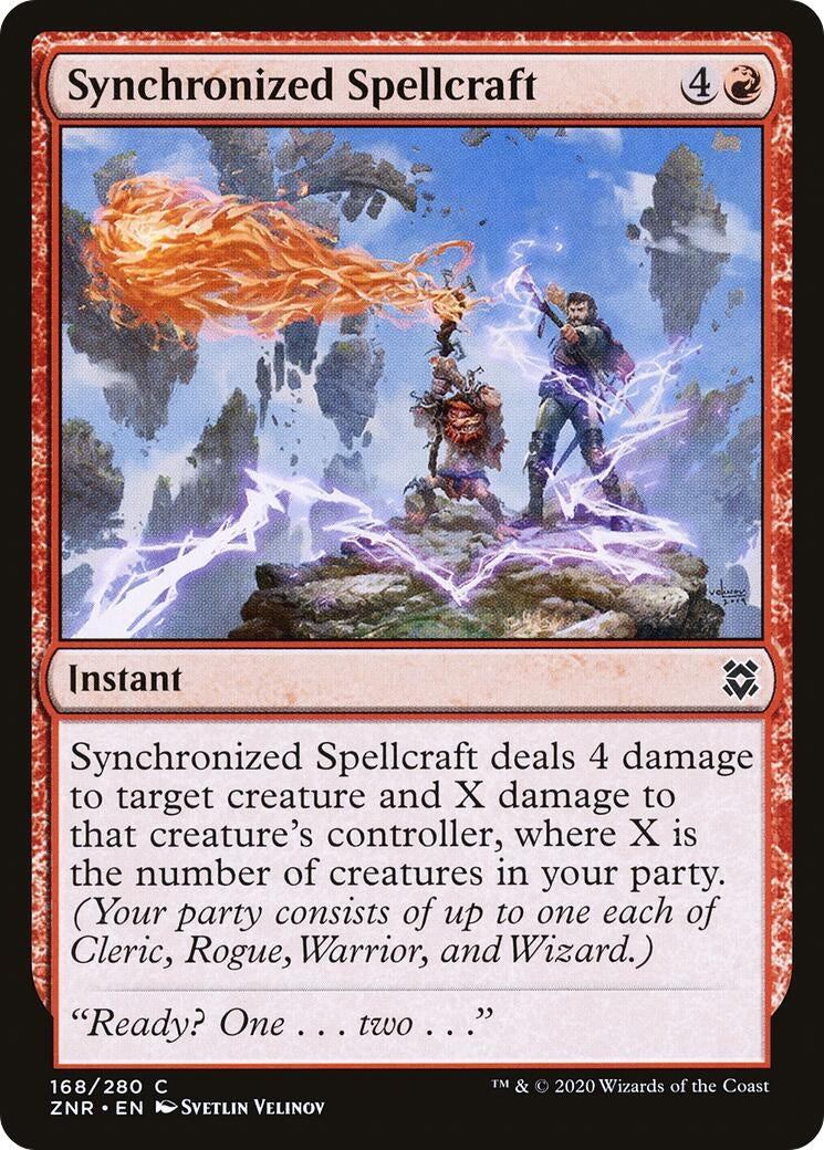 Synchronized Spellcraft (168) (ZNR) Japanese