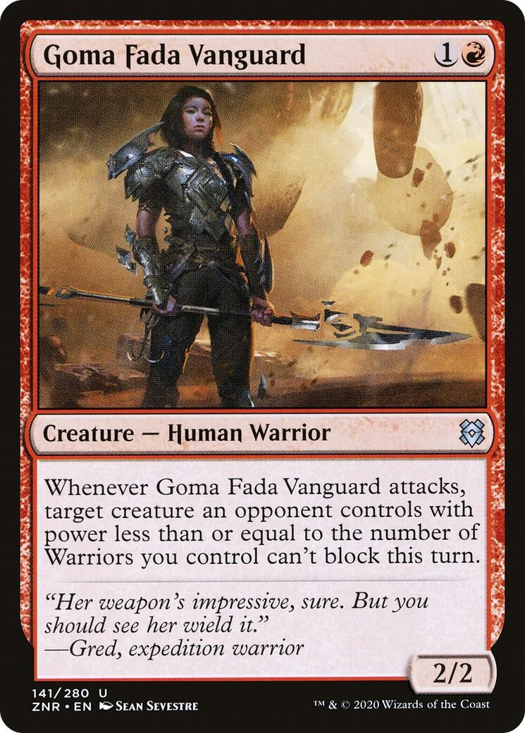 Goma Fada Vanguard (141) (ZNR)
