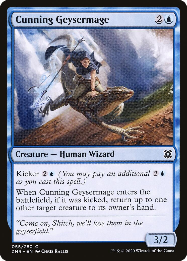 Cunning Geysermage (55) (ZNR) Japanese