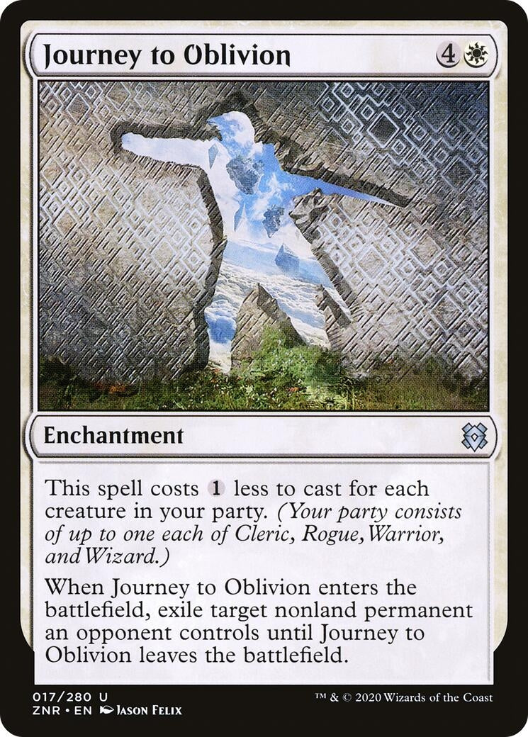 Journey to Oblivion (17) (ZNR)