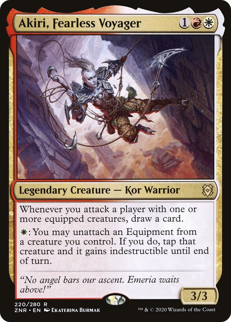 Akiri, Fearless Voyager (220) (ZNR) Japanese