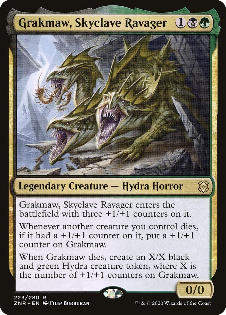 Grakmaw, Skyclave Ravager (223) (ZNR) Spanish