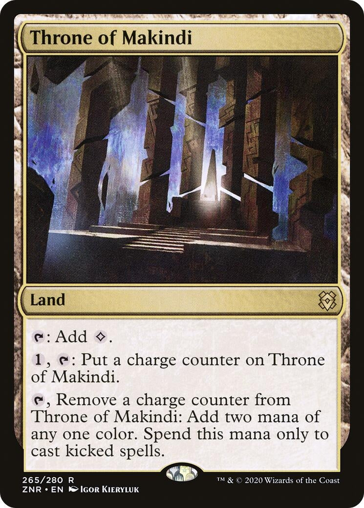 Throne of Makindi (265) (ZNR) Japanese