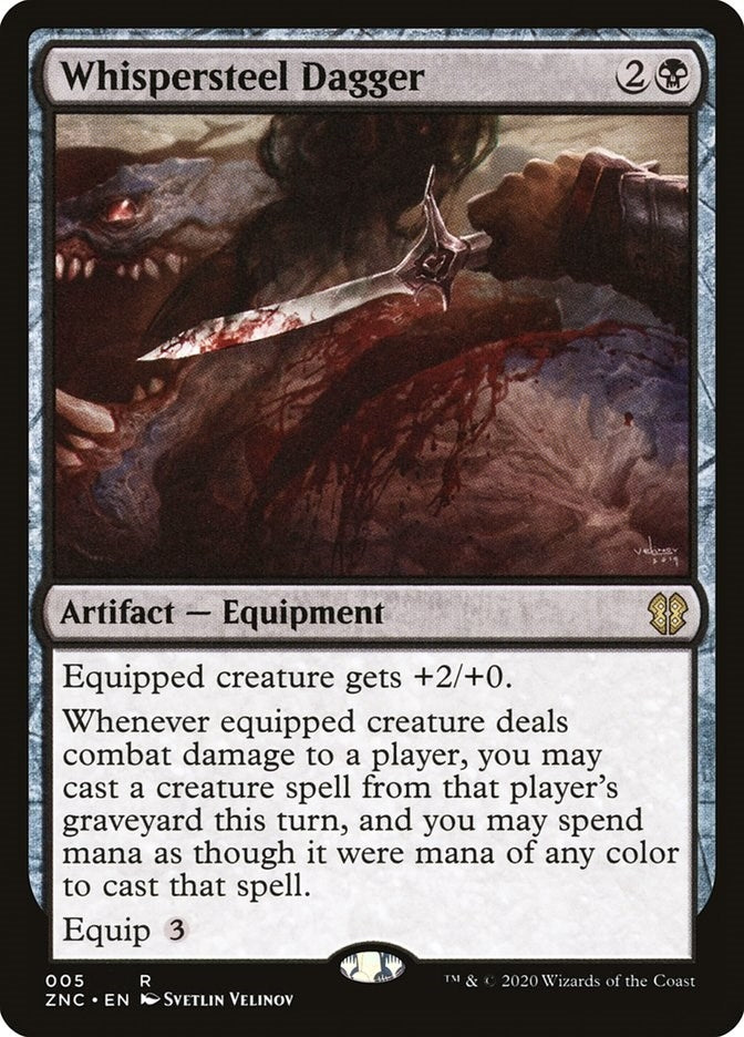 Whispersteel Dagger (5) (ZNC)