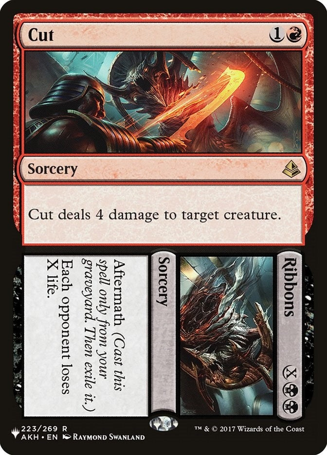 Cut // Ribbons (223/269) (LIST)