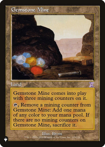 Gemstone Mine (TSB) (119/121) (LIST)