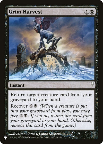 Grim Harvest (58/155) (LIST)