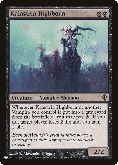 Kalastria Highborn (59/145) (LIST)