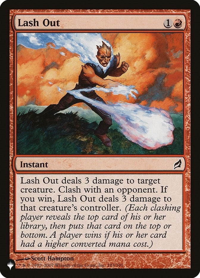 Lash Out (183/301) (LIST)