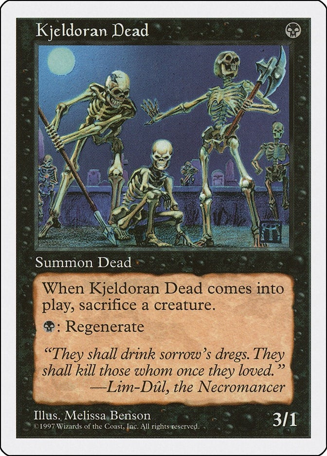 Kjeldoran Dead (5ED) Japanese