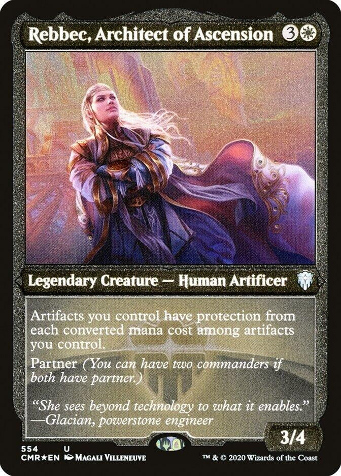 Rebbec, Architect of Ascension (Foil Etched) (554) (CMR)
