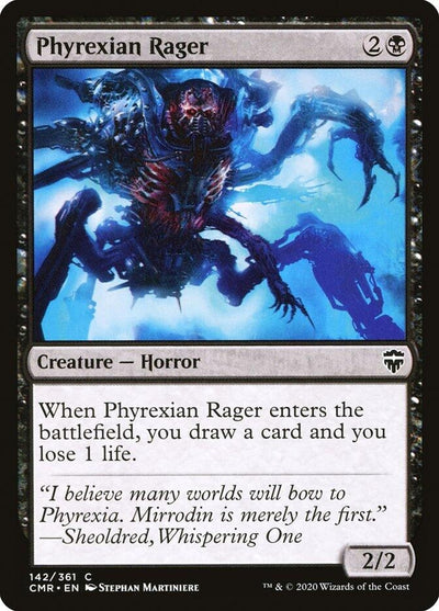 Phyrexian Rager (142) (CMR) Japanese