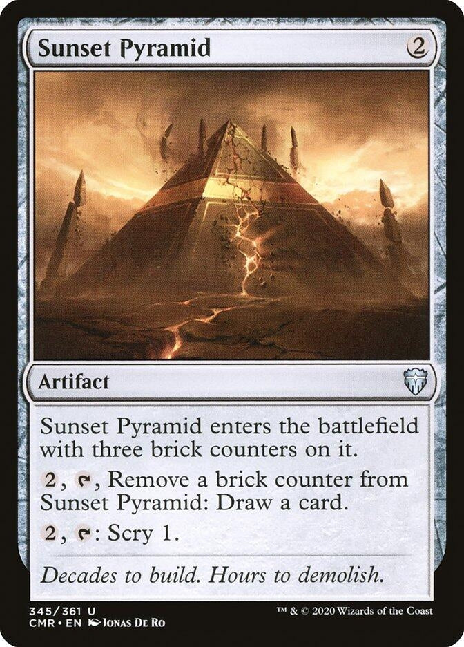 Sunset Pyramid (345) (CMR) Japanese