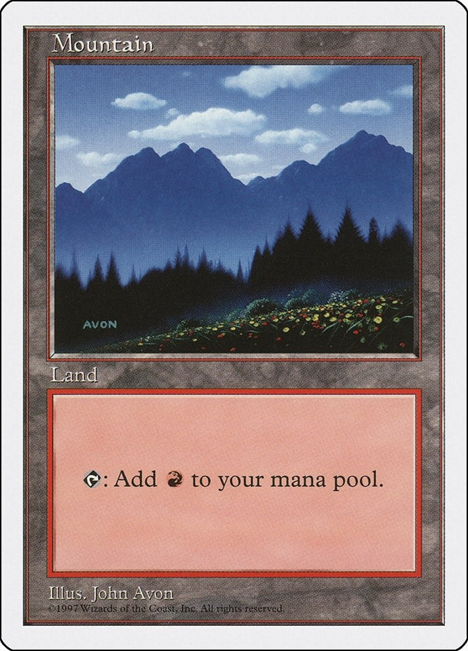 Mountain (445) (445) (5ED) Japanese