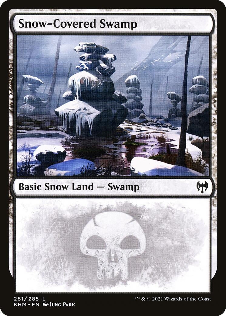 Snow-Covered Swamp (281) (281) (KHM)