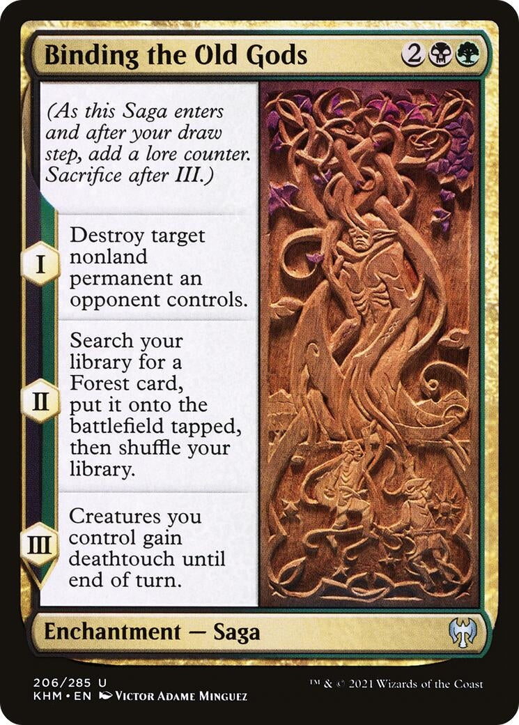 Binding the Old Gods (206) (KHM) Spanish