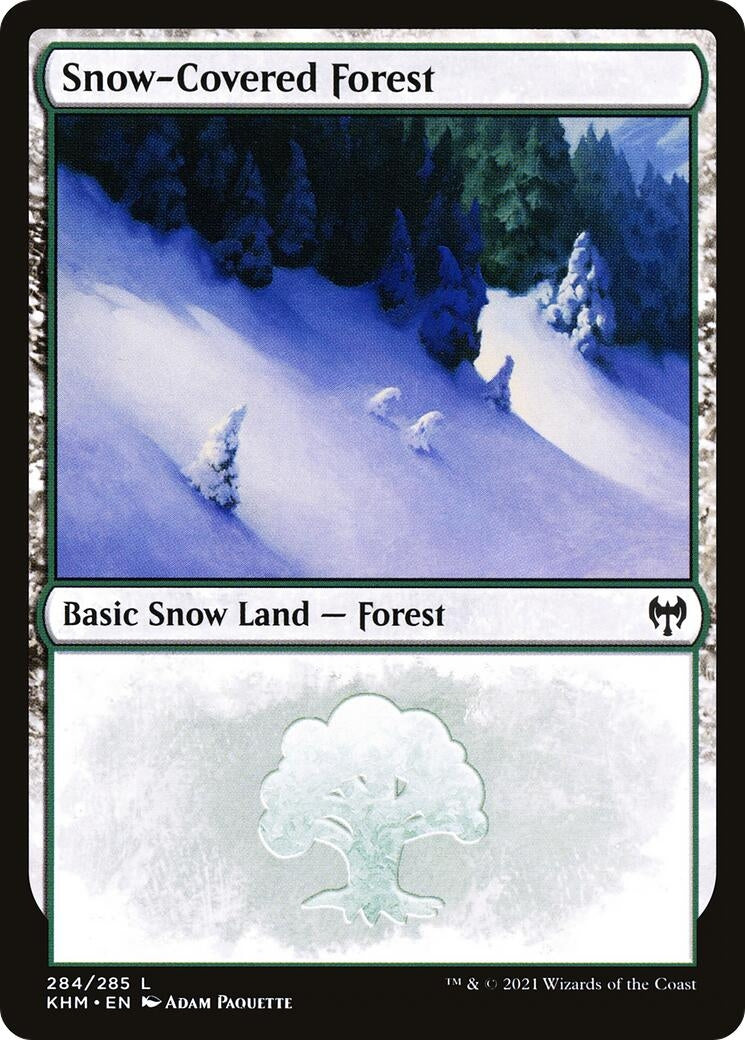 Snow-Covered Forest (284) (284) (KHM)