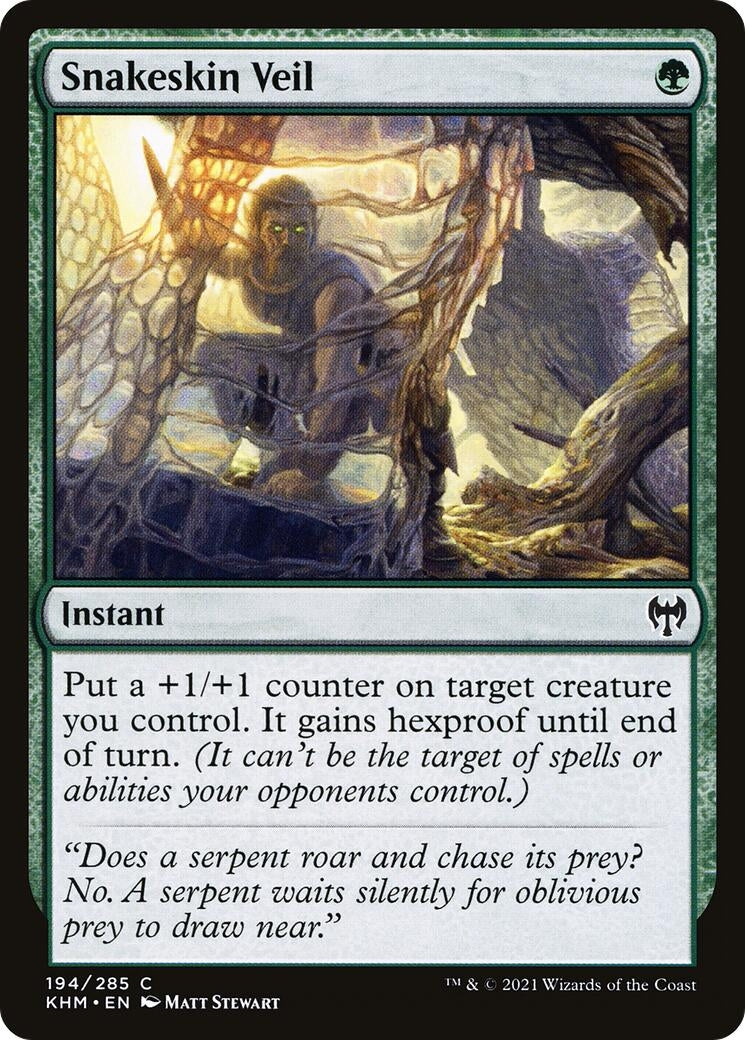 Snakeskin Veil (194) (KHM)