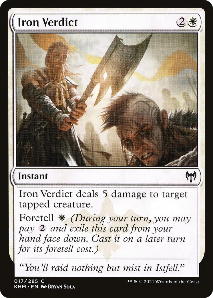 Iron Verdict (17) (KHM)