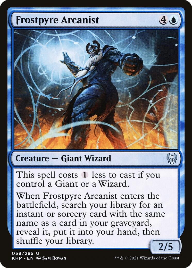 Frostpyre Arcanist (58) (KHM)