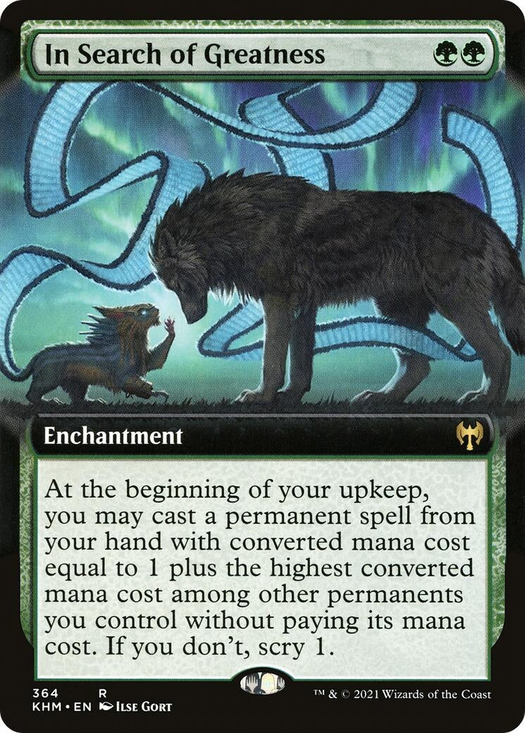 In Search of Greatness (Extended Art) (364) (KHM)