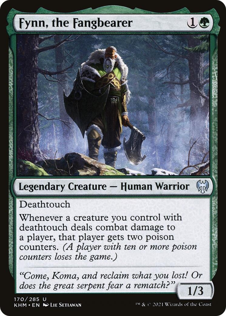 Fynn, the Fangbearer (170) (KHM) Japanese