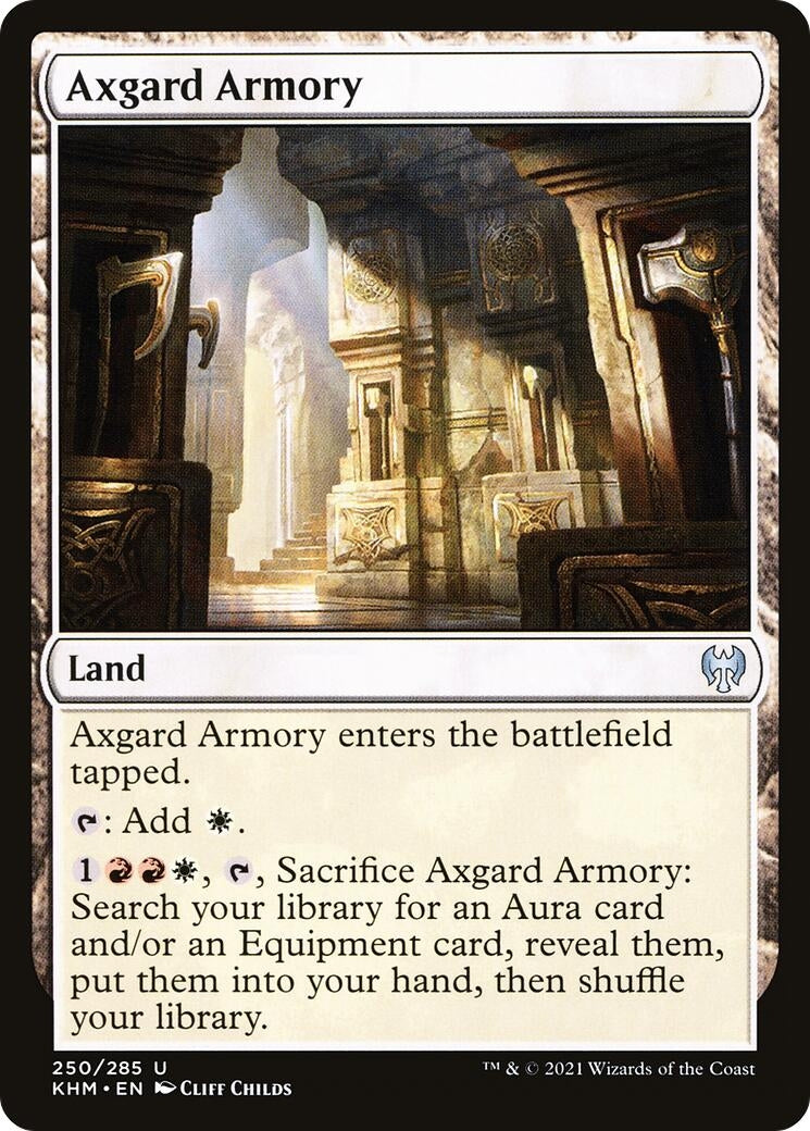 Axgard Armory (250) (KHM) Japanese