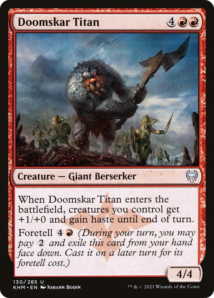 Doomskar Titan (130) (KHM)