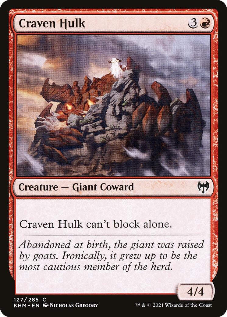 Craven Hulk (127) (KHM) Italian