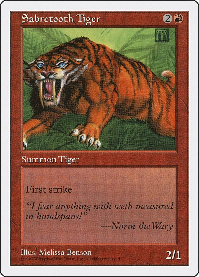 Sabretooth Tiger (5ED) Japanese