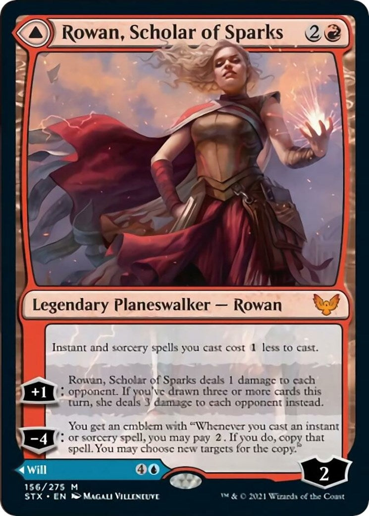 Rowan, Scholar of Sparks (156) (STX) Japanese