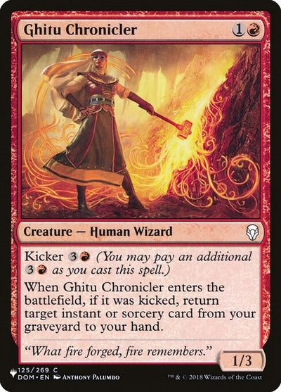 Ghitu Chronicler (125/269) (LIST)