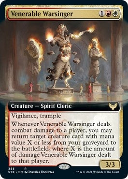 Venerable Warsinger (Extended Art) (355) (STX) Japanese