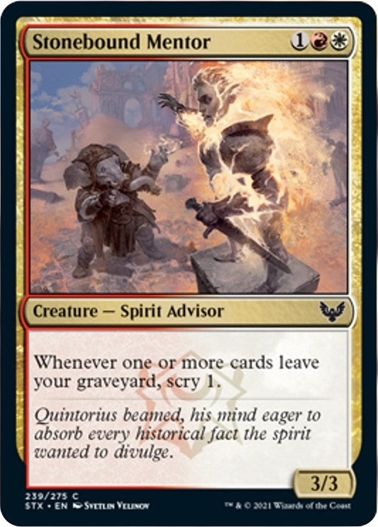 Stonebound Mentor (239) (STX) Japanese