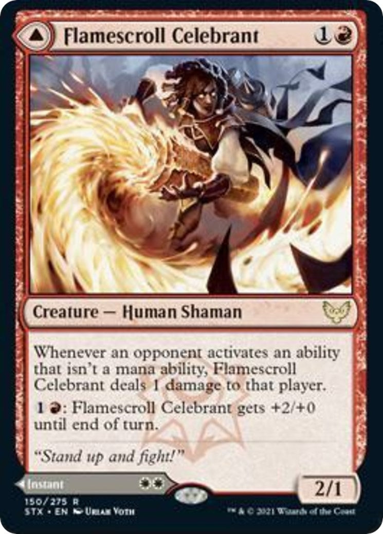 Flamescroll Celebrant (150) (STX) Japanese
