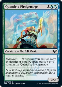 Quandrix Pledgemage (219) (STX) French