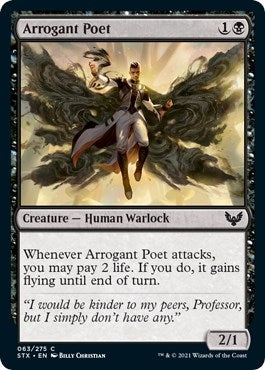 Arrogant Poet (63) (STX) Japanese