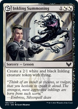 Inkling Summoning (195) (STX)