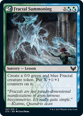 Fractal Summoning (187) (STX) Japanese
