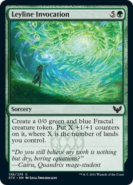 Leyline Invocation (136) (STX) Japanese