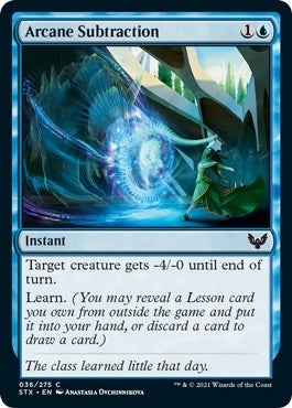 Arcane Subtraction (36) (STX) Japanese
