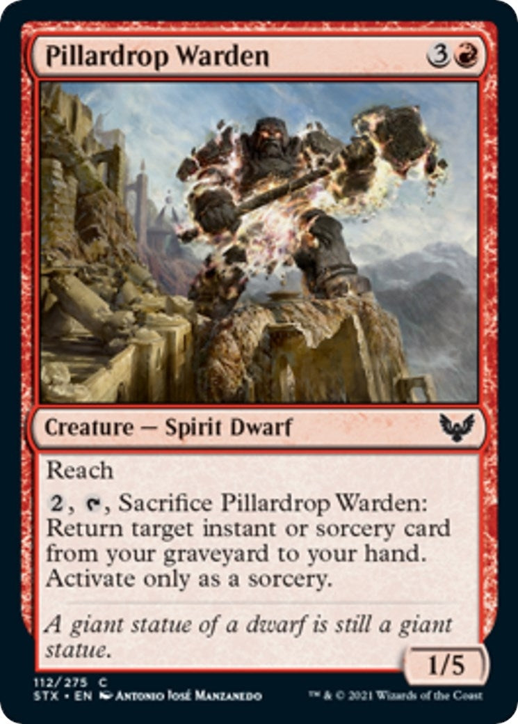 Pillardrop Warden (112) (STX)