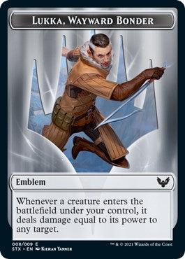 Emblem - Lukka, Wayward Bonder (8) (STX)