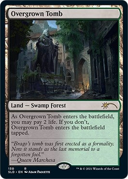 Image for Overgrown Tomb (130) (SLD) - Magic: The Gathering