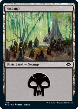 Swamp (485) (Foil Etched) (485) (MH2)