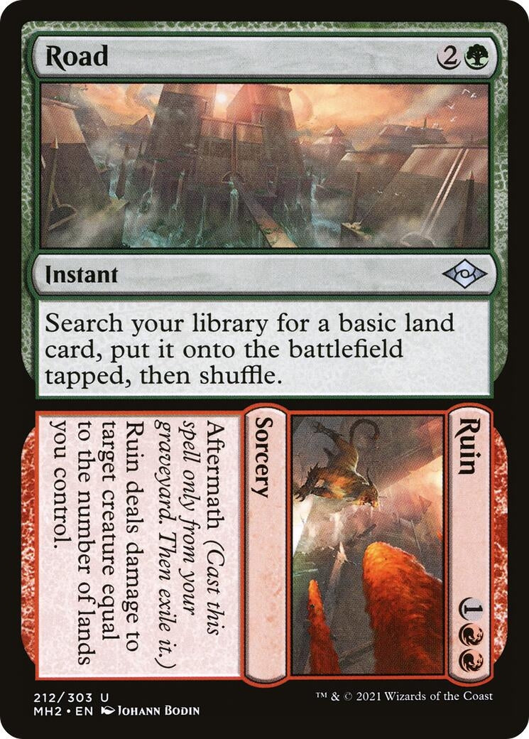 Road // Ruin (212) (MH2) Japanese
